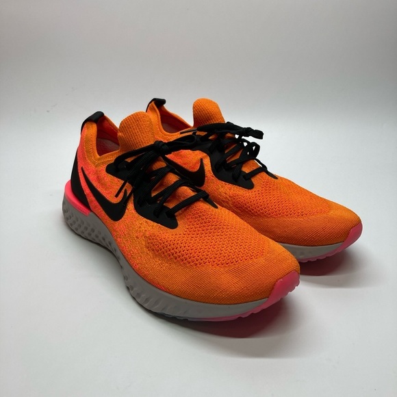 Nike Epic React Flyknit Copper Flash Shoes Sz 14 - Picture 3 of 9